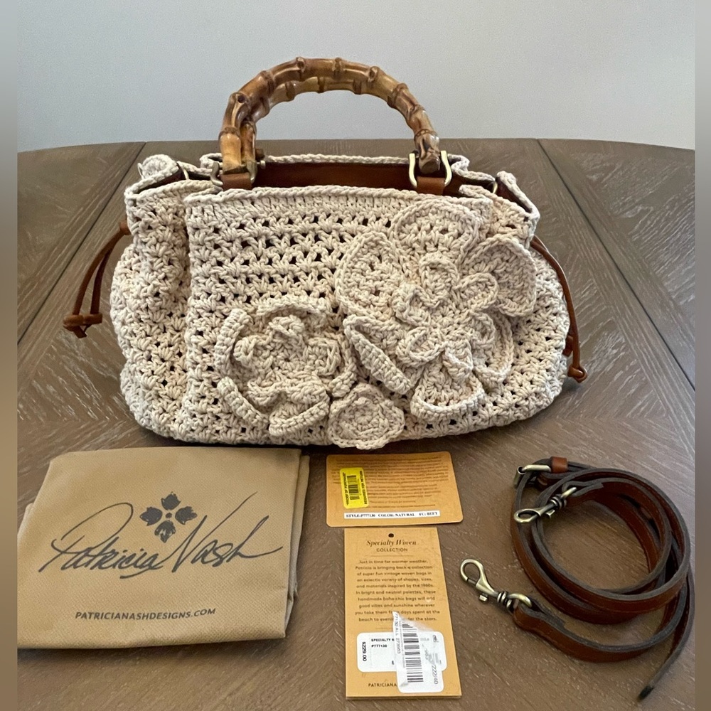 Patricia Nash Cantinella Crochet Bag